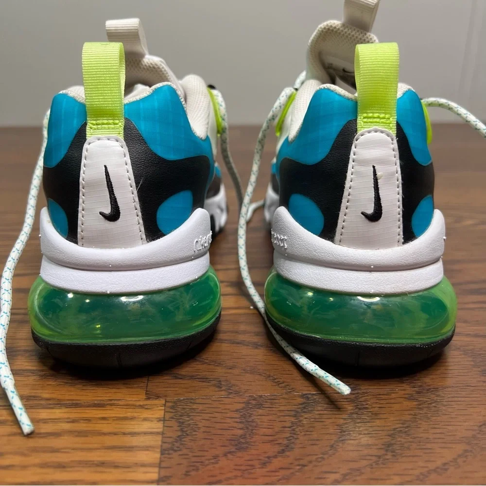 2020 Nike Air Max 270 React SE 'Oracle Aqua' size 6Y